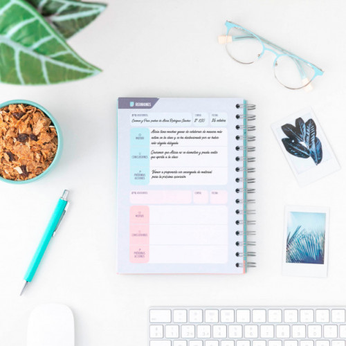 PLANIFICADOR ATEMPORAL PARA PROFES DOBLE ESPIRAL "LO ESTAS - Imagen 2