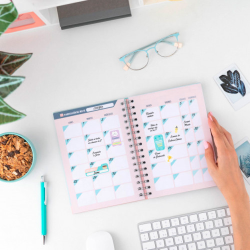 PLANIFICADOR ATEMPORAL PARA PROFES DOBLE ESPIRAL "LO ESTAS - Imagen 4