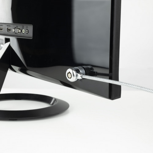 TooQ TQCLKC0025 cable antirrobo Plata 1,5 m - Imagen 7