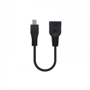 Nanocable CABLE USB 2.0 OTG, TIPO MICRO B/M-A/H, NEGRO,