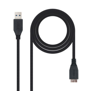Nanocable CABLE USB 3.0, TIPO A/M-MICRO B/M, NEGRO, 2.0 M