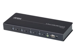 Aten CS724KM interruptor KVM Negro
