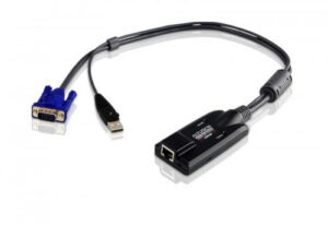 Aten KA7170 cable para video, teclado y ratón (kvm) Negro