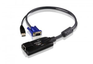 Aten KA7570 cable para video, teclado y ratón (kvm) Negro