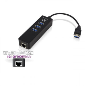 Ewent EW1140 hub de interfaz USB 3.2 Gen 1 (3.1 Gen 1) Type-