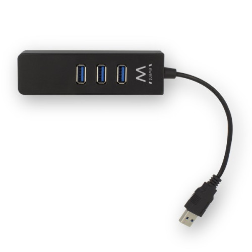 Ewent EW1140 hub de interfaz USB 3.2 Gen 1 (3.1 Gen 1) Type- - Imagen 3
