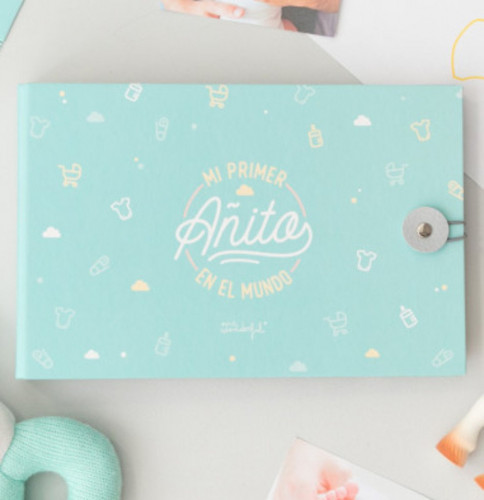 ÁLBUM DE FOTOS MINT - MI PRIMER AÑITO EN EL MUNDO MR.WONDERF - Imagen 3