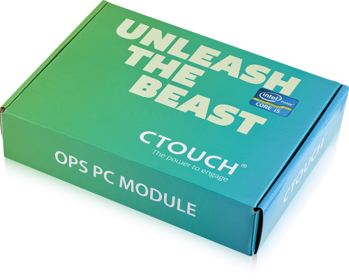 CTOUCH OPS 2,1 GHz i3-8145U Microsoft Windows 10 IoT Enterpr - Imagen 5