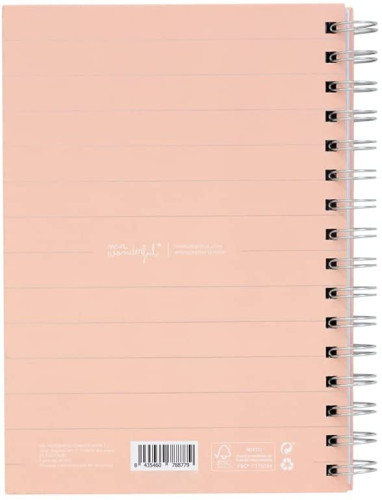 LIBRETA PEQUEÑA - ESTOY A NADA DE LOGRARLO TODO MR WONDERFUL - Imagen 5