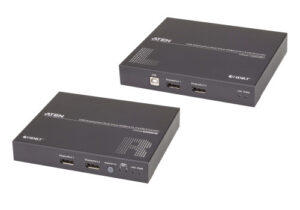 Aten Extensor de KVM USB DisplayPort de vista doble HDBaseT™
