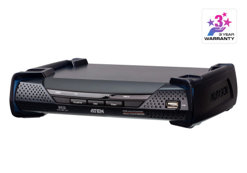 Aten Receptor KVM por IP DVI-D dual link 2K con SFP dual