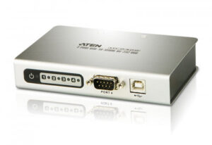 ATEN Conversor USB a 4 puertos RS-232