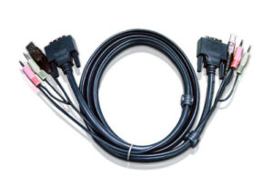 ATEN CABLE KVM DVI-D SINGLE LINK USB DE 3 M (2L-7D03U)