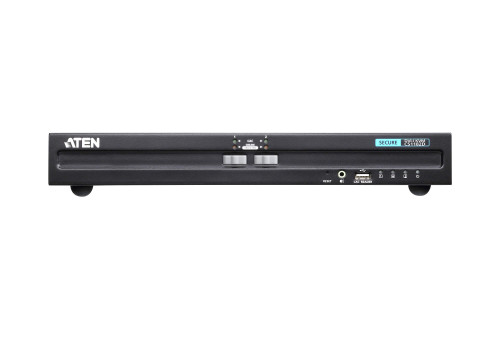 ATEN Switch KVM seguro DVI USB de 2 puertos (compatible - Imagen 2