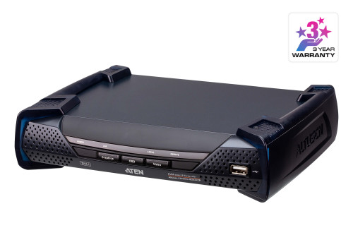 ATEN Receptor KVM por IP DVI-I single display USB - Imagen 2
