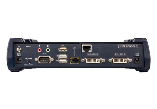 ATEN Receptor KVM por IP DVI-I dual display USB - Imagen 3