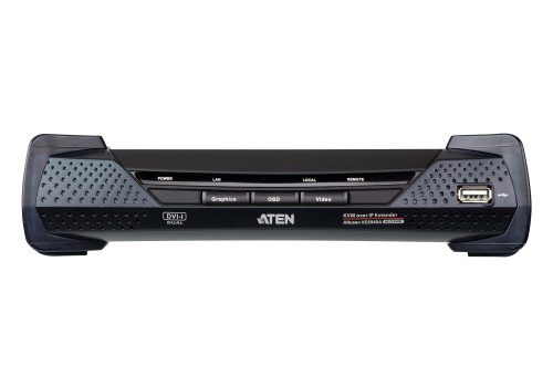 ATEN Receptor KVM por IP DVI-I dual display USB - Imagen 4