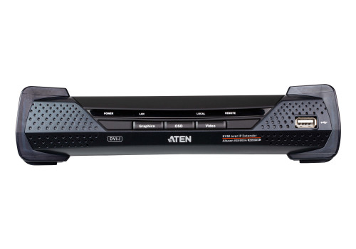 ATEN Receptor KVM por IP DVI-I single display USB - Imagen 4