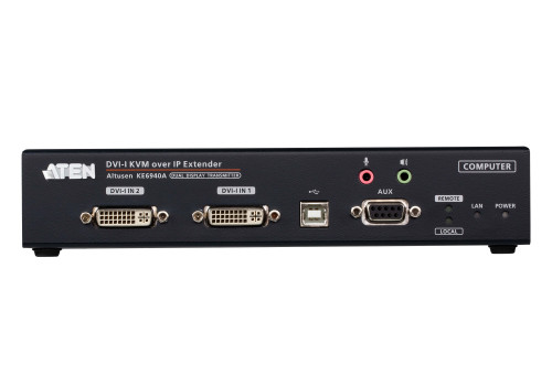 ATEN Transmisor KVM por IP DVI-I dual display USB - Imagen 4