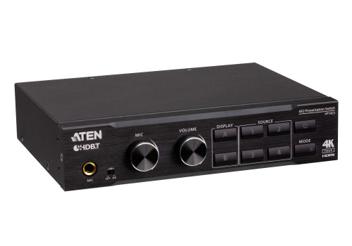 ATEN Switch de presentación True 4K 4 x 2 con escalador - Imagen 5