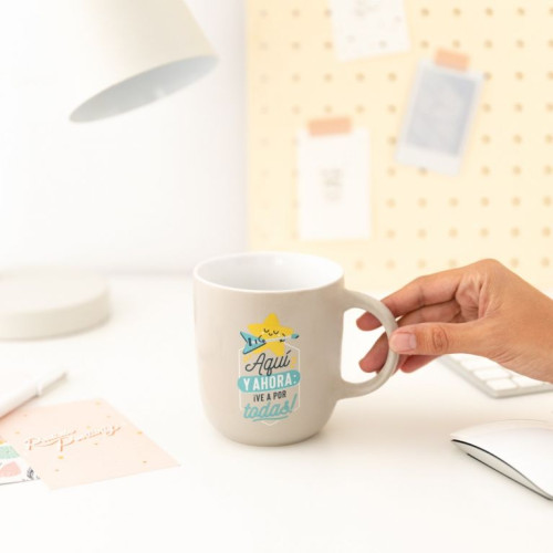 TAZA - AQUÍ Y AHORA: ¡VE A POR TODAS! MR.WONDERFUL WOA11292E - Imagen 3