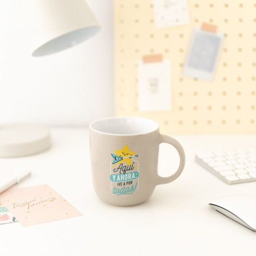 TAZA - AQUÍ Y AHORA: ¡VE A POR TODAS! MR.WONDERFUL WOA11292E - Imagen 6