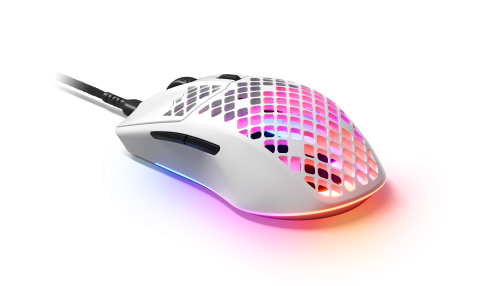 Steelseries Aerox 3 ratón mano derecha USB Tipo C Óptico - Imagen 5