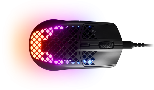 Steelseries Aerox 3 ratón mano derecha USB Tipo C Óptico
