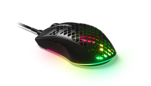 Steelseries Aerox 3 ratón mano derecha USB Tipo C Óptico - Imagen 5