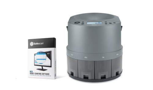 CONTADORA CLASIFICADORA DE MONEDAS 1450 SAFESCAN 112-0599 - Imagen 8