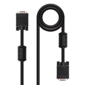 NANOCABLE CABLE SVGA CON FERRITA, HDB15/M-HDB15/M, 1.0 M (10