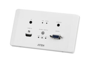 ATEN Transmisor encastrable (EU) HDMI y VGA HDBaseT con