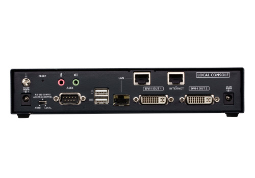 ATEN Transmisor de KVM DVI-I a través de IP de doble pantall - Imagen 3