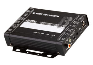 ATEN Receptor HDMI HDBaseT con desincrustador de audio /