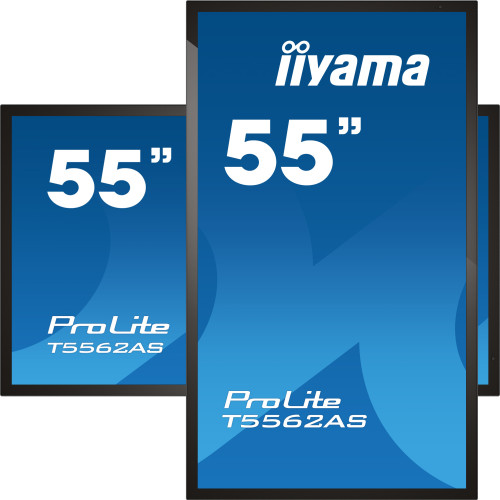MONITOR IIYAMA 55" 4K 20P TACTIL IPS (T5562AS-B1) 3840X2160 - Imagen 4