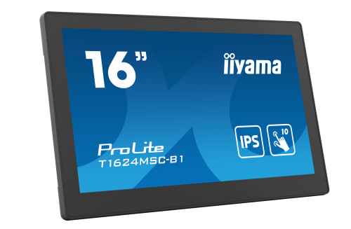 MONITOR IIYAMA 15,6" PCAP BEZEL FREE FRONT, 10P TOUCH, 1920X - Imagen 3