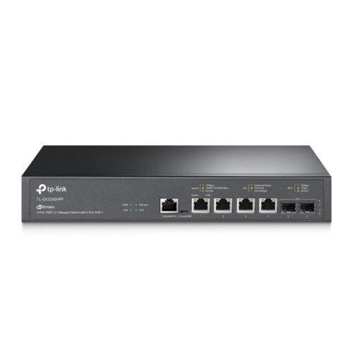 TP-LINK CONMUTADOR ADMINISTRADO L2+ JETSTREAM™ DE 4 PUERTOS - Imagen 2