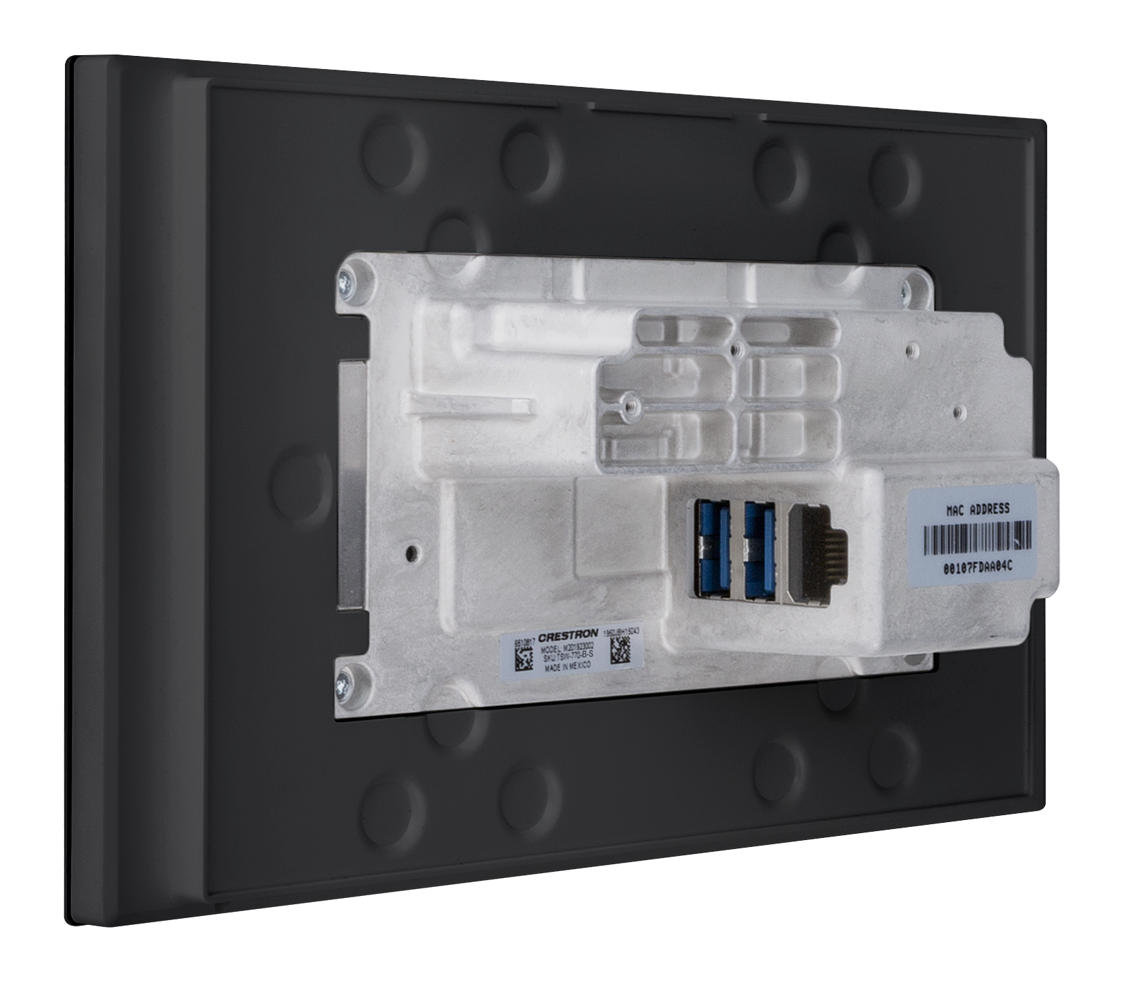 CRESTRON 7 IN. ROOM SCHEDULING TOUCH SCREEN, BLACK SMOOTH - Imagen 4