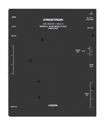 CRESTRON 4X1 4K60 4:4:4 HDR AV SWITCHER (HD-MD4X1-4KZ-E) - Imagen 5