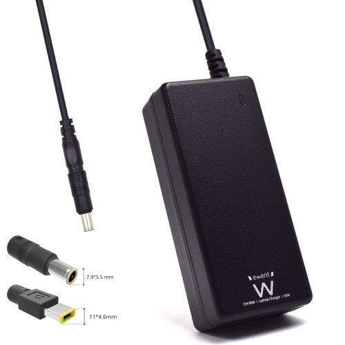 Ewent EW3897 adaptador e inversor de corriente Interior - Imagen 2