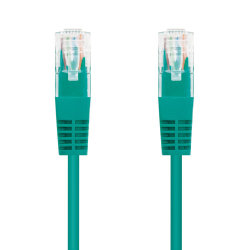 NANOCABLE CABLE RED LATIGUILLO RJ45 CAT.6 UTP AWG24, VERDE - Imagen 3