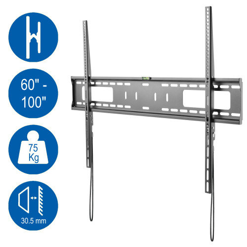 Ewent EW1504 soporte para TV 2,54 m (100") Negro - Imagen 5