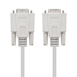 NANOCABLE CABLE SERIE NULL MODEM, DB9/M-DB9/H, 6.0 M (10