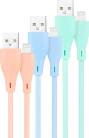 NANOCABLE 3 CABLES LIGHTNING A USB 2.0, LIGHTNING/M-USB A/M,