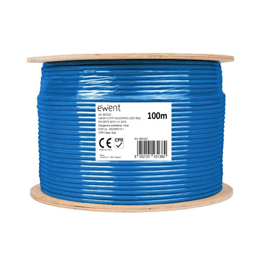 Ewent IM1223 cable de red Azul 100 m Cat6a U/UTP (UTP) - Imagen 3