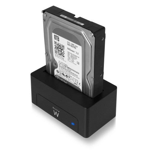 EWENT USB 3.1 Gen 1 Docking station 2.5" / 3.5" with back