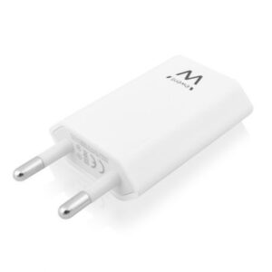 EWENT USB AC CHARGER 1 PORT, 1A (5W), WHITE