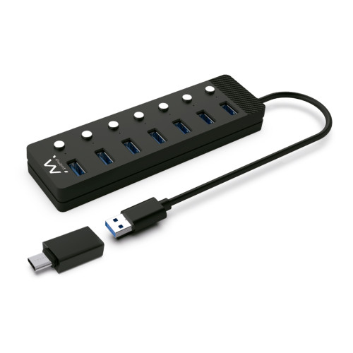 Ewent EW1147 hub de interfaz USB 3.2 Gen 1 (3.1 Gen 1) Type-