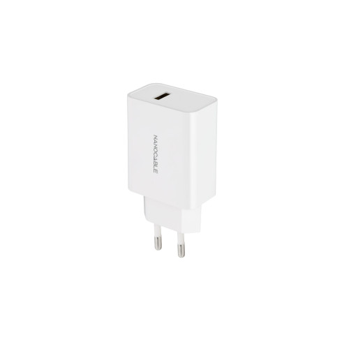 Nanocable Cargador USB, 5V/2.1A, Blanco - Imagen 2
