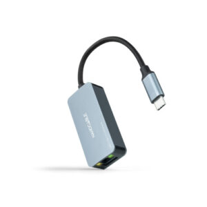 Nanocable Conversor USB-C 3.2 GEN1 a Ethernet 2.5G, Aluminio